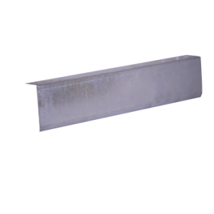 Cover Flashing Galvanised 1.8M 0.4X75X25mm Z160