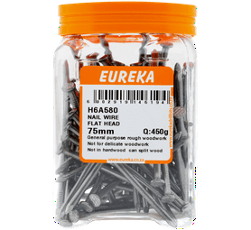 Eureka 75 mm Wire Nails 450g