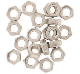 Build and Fix 20 x M4 Stainless Steel Hex Nuts