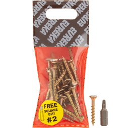 Eureka 1FA20U 4 x 30 mm Cut Screw Smooth Shank 25 Pack