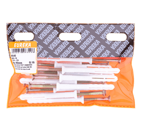Eureka 6S40 8 x 80 mm Nail In Tru Fix 15 Pack