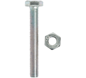 Build and Fix BP-SETN1075-8 8 x Hex Bolts and Nuts Set 10 x 75 mm
