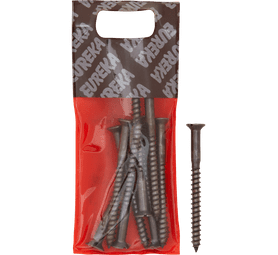 Eureka 1BJ80U 5 x 60 mm W/Screw Countersunk Steel 10 Pack