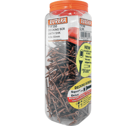 Eureka 4 x 50 mm Decking Screw Smooth Shank Q300