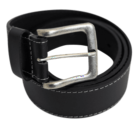 Beck Bonded Leather Belt Black 2 XL