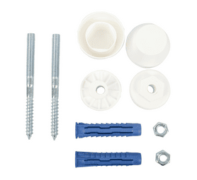 Rawlplug Universal Wash Basin Plugs and Screws Mounting Kit 12 mm