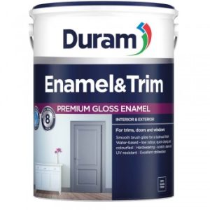 Duram Enamel And Trim 5L White