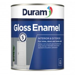 Duram gloss Enamel 500ml Dark Brown