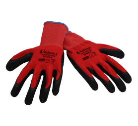 Robust 13G Oil Protection Safety Gloves Red Size 9-10