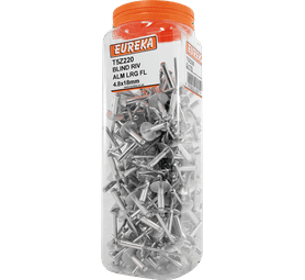 Eureka 170 x Aluminium Large Flange Blind Rivets 4.8 x 18 mm