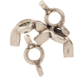 Build and Fix 4 x M10 Stainless Steel Wing Nuts