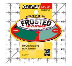 Olfa Square Quilt Ruler with Grid (152 x 152mm)