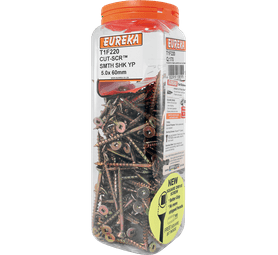 Eureka 5 x 60 mm Cut/Screw Smooth Shank Yp Q170