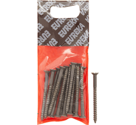 Eureka 1BI70U 4 x 50 mm W/Screw Countersunk Steel 16 Pack