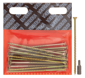 Eureka 1FG80U 4 x 100 mm Cut Screw Smooth Shank 20 Pack