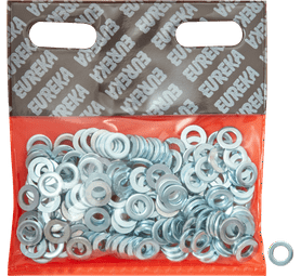 Eureka 200 x Small Flat Washers 6 mm
