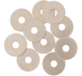 Build and Fix 10 x Stainless Steel Fender Washers (25 x 6 x 2mm)