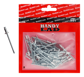 Rutherford 100 x Aluminium Blind Rivets 6 x 3.2 mm