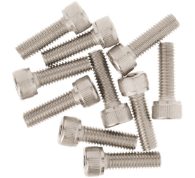 Build and Fix 10 x Hex Socket/Cap Head Screws 8 x 25 mm