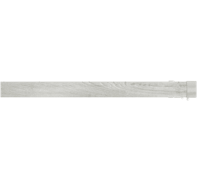Design House 40PP3A Double 40 mm Rod and Track Grey Oak 2000 mm