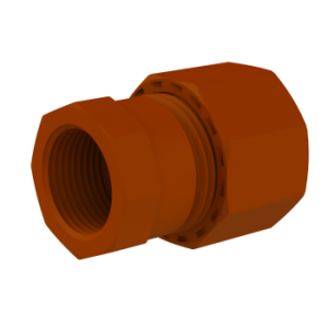 Female Iron Coupler 3/4"x22mm