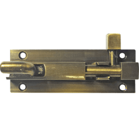 Euro Brass Bolt Neck Hd Antique Brass 100 x 32 mm