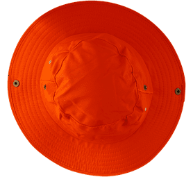 Pioneer H010 Brim Bush Hat Orange Medium