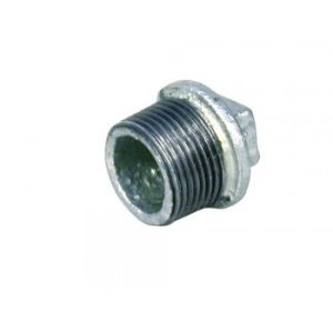 Galvanised Plug 22mmx2