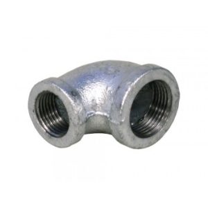 Galvanised Red Elbow 22mm X 15mm