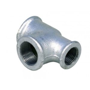 Galvanised Red Tee 20mmx20mmx15mmx1
