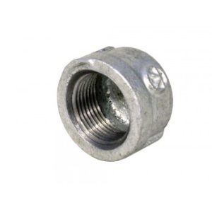 Galvanised Round Cap 15mm X 2
