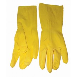 Gloves Latex Household Yellow 204mm