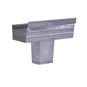 Gutter Galvanized Square Stop End Square Outlet