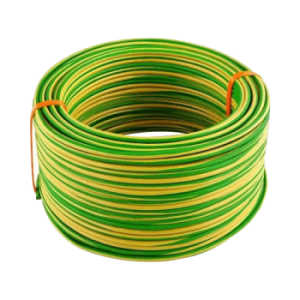 Housewire SABS Green & Yellow 4mm/10m