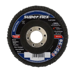 Industrial Flap Disc 115 X 22mm Grid 60