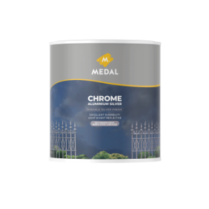 Medal Chrome Aluminium 1L Silver
