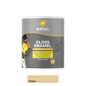 Medal Prof Trade gloss Enamel 1L Cream