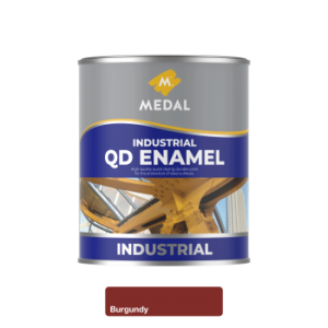 Medal QD Industrial Enamel 1L Burgandy