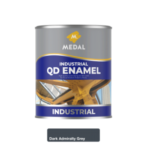 Medal QD Industrial Enamel 1L Dark Grey