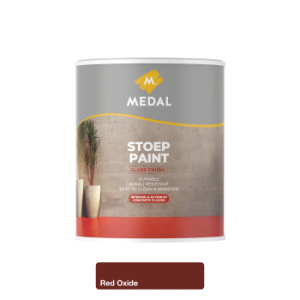 Medal Stoep Paint 1L Red Oxide