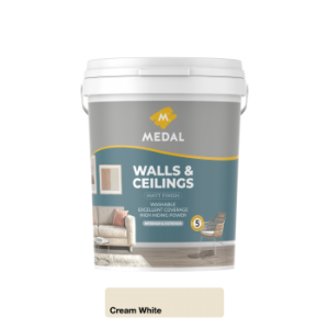Medal Walls And Ceilings 20L Cream White
