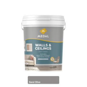 Medal Walls And Ceilings 20L Sand Olive