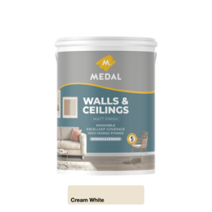 Medal Walls And Ceilings 5L White