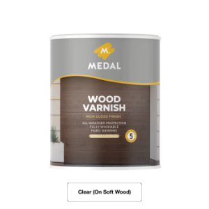 Medal Wood Varnish 1L Clear