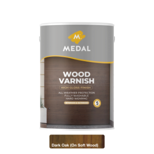Medal Wood Varnish 5L Dark Oak