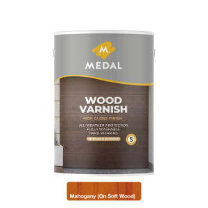 Medal Wood Varnish 5L Mahogany