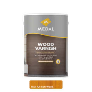 Medal Wood Varnish 5L Teak