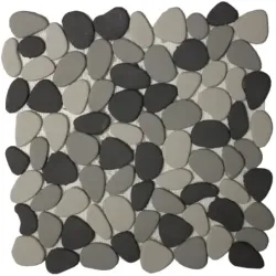 Mosaic Tile Palma Flat Pebble Quantity:3