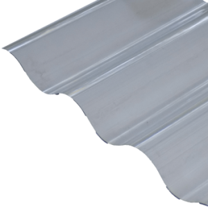 Polycarb Corrugated 0.8mm Clear 3.6m