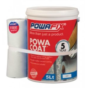 Powafix Powacoat Waterproof And Membrane 5L Grey
